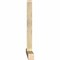 Ekena Millwork Portland Rough Sawn Timber Gable Bracket, Douglas Fir, 96"W x 44"H x 4"D x 4"F, 11/12 Pitch GBW096X44X0404POR00RDF - alternate 4